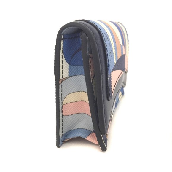 EMILIO PUCCI Logo Print Leather Card Case /1F7316 - Picture 2 of 8